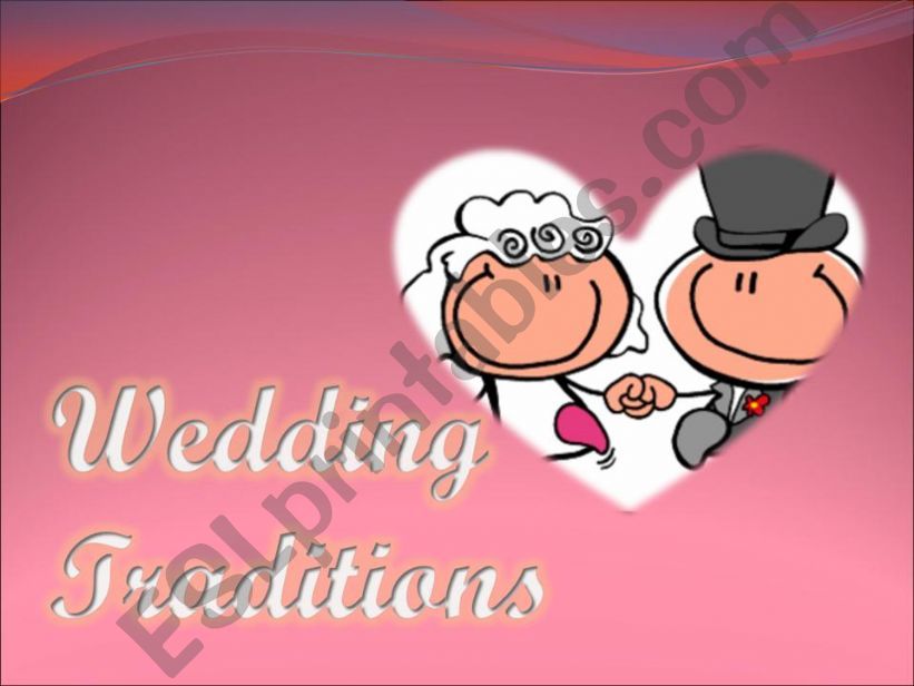 Wedding Traditions powerpoint
