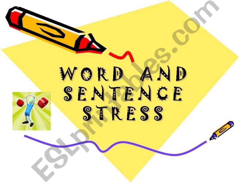 Word Stress powerpoint