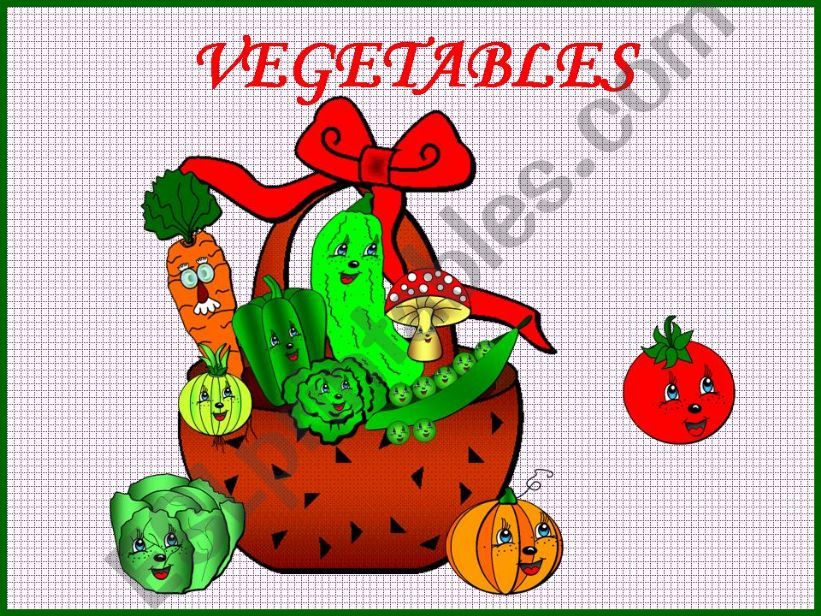 vegetables powerpoint