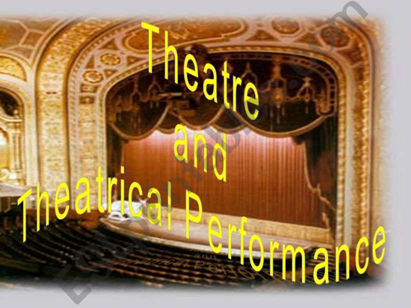 theatre:quatations powerpoint