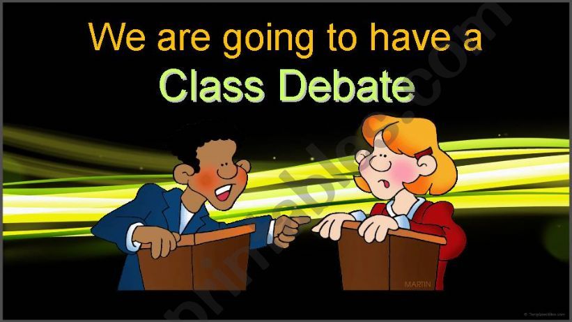 Class Debate powerpoint