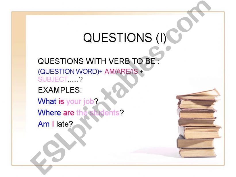 INTERROGATIVES powerpoint