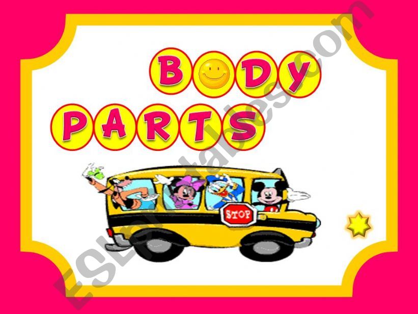 Body parts powerpoint