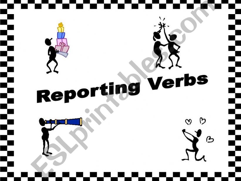 Reporting Verbs powerpoint