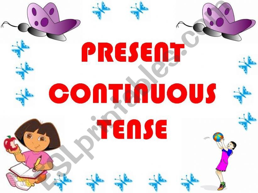 Present Continuous Tense powerpoint