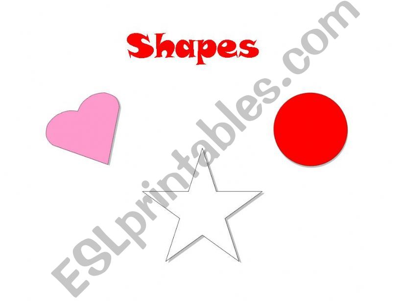 SHAPES powerpoint