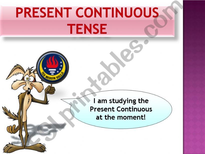 present continuous part 2 powerpoint