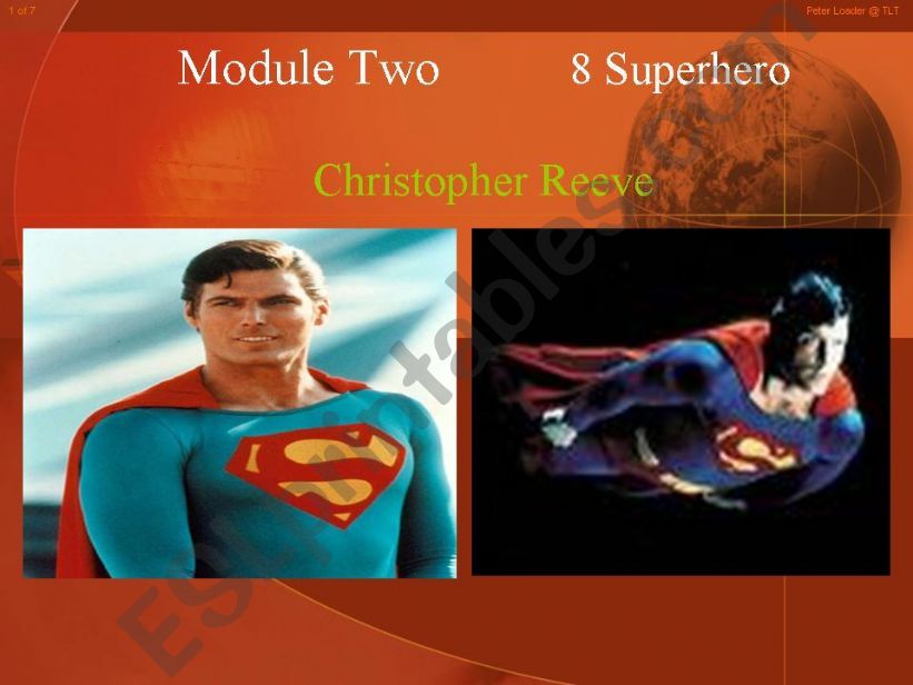 super hero powerpoint