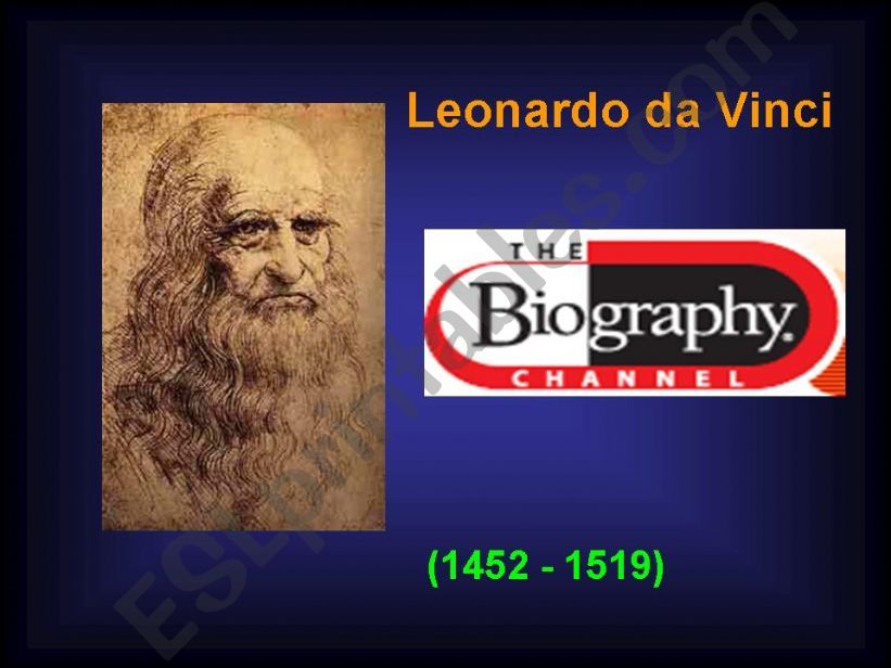 LEONARDO DA VINCI powerpoint