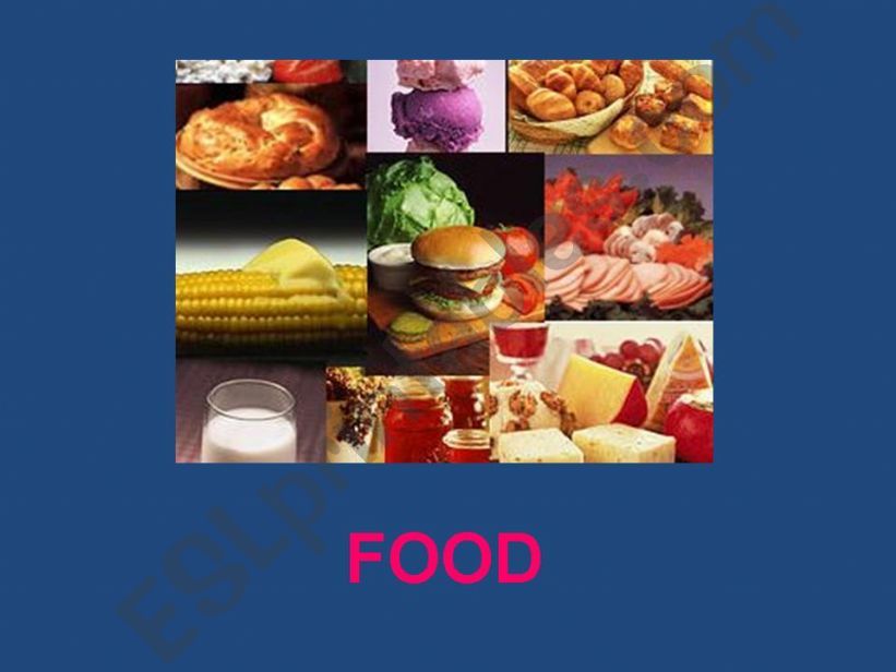 FOOD powerpoint