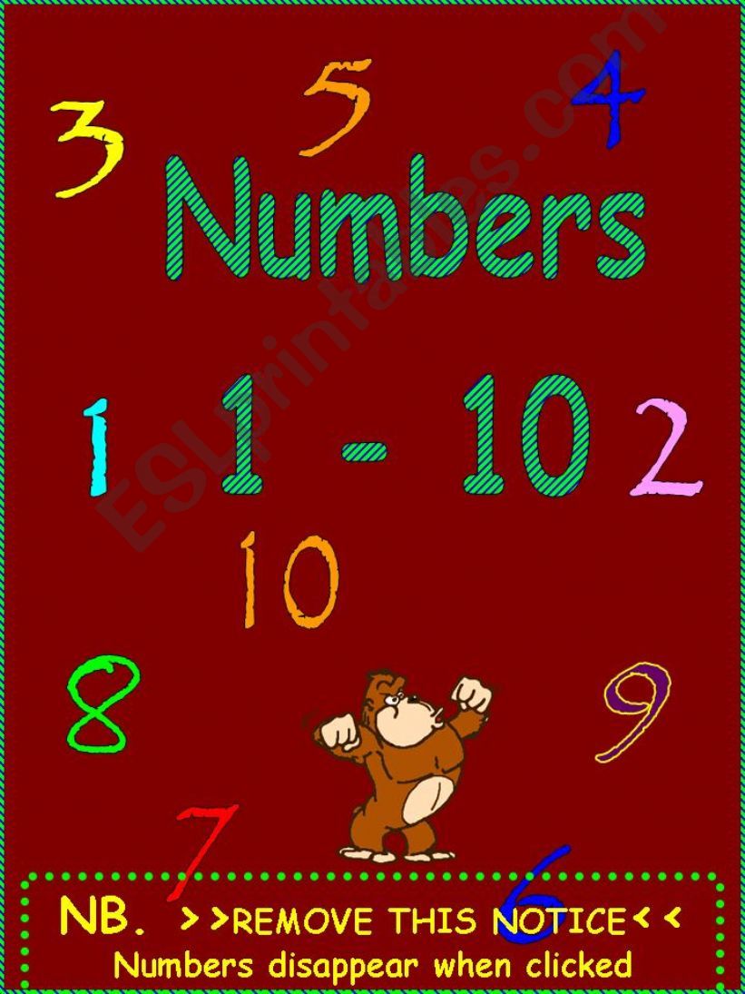 Numbers & Qty & Numbers powerpoint