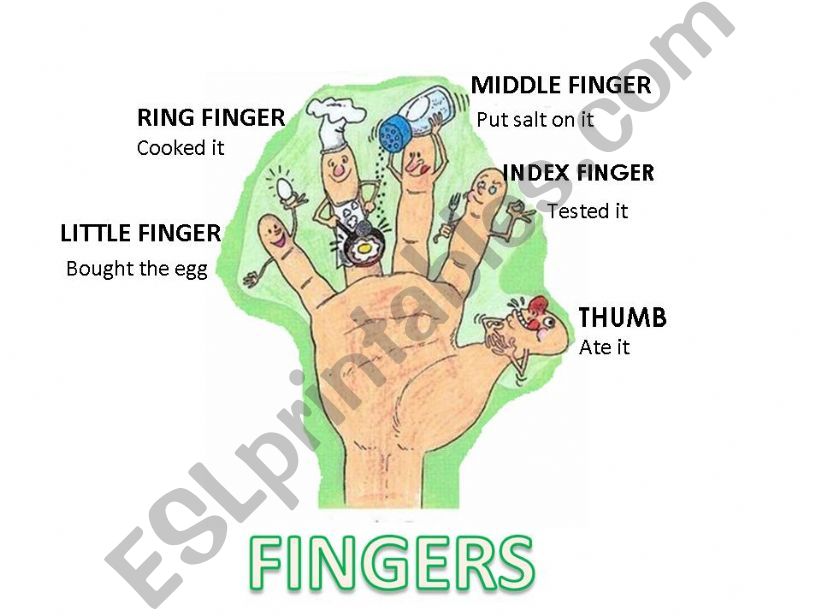 FINGERS powerpoint