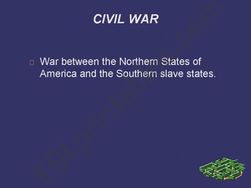 Civil War powerpoint