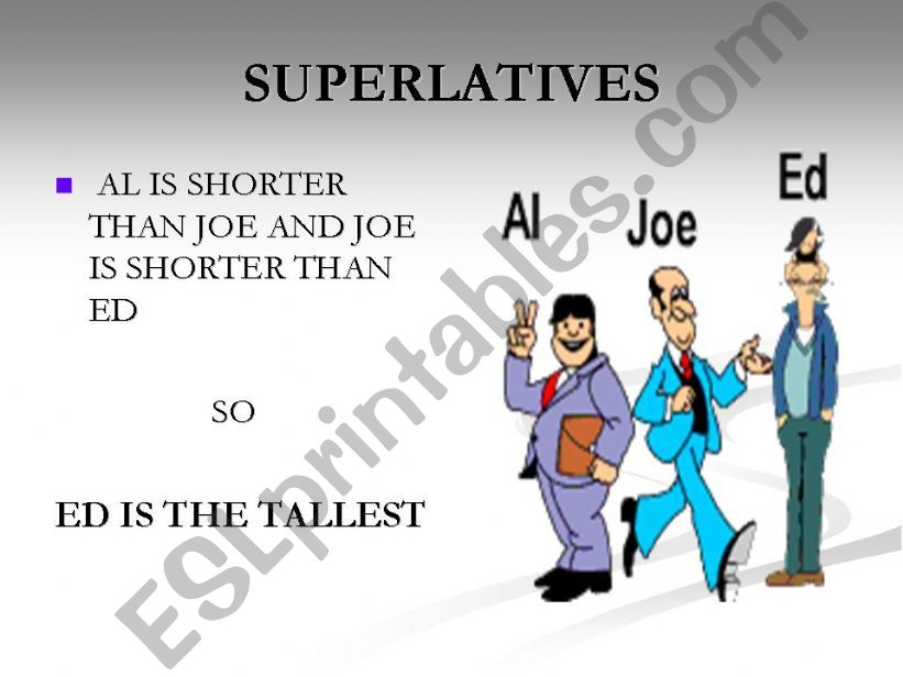superlatives powerpoint