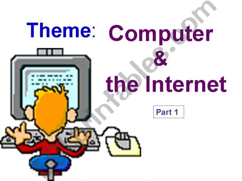 computer and the internet powerpoint