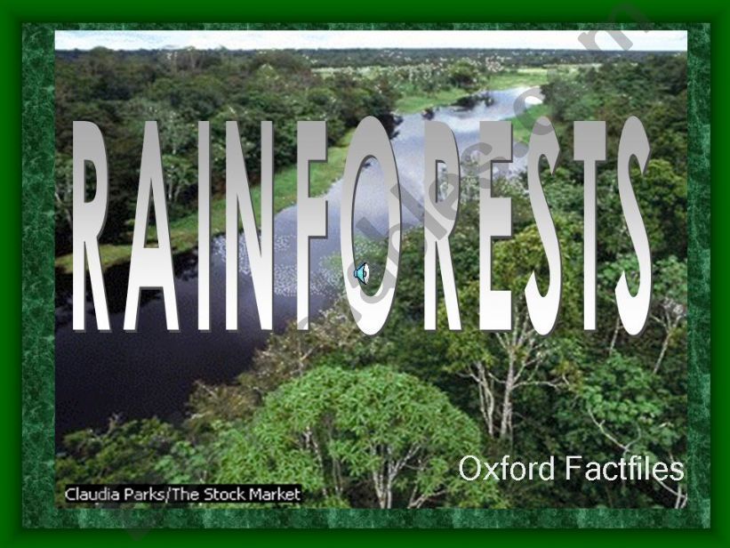 Rainforests  powerpoint
