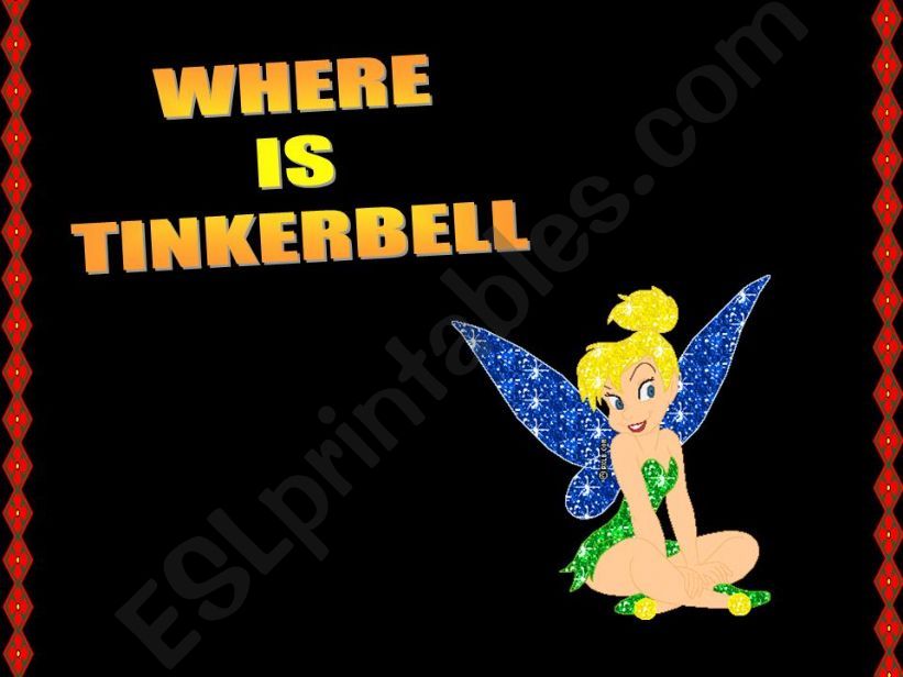 WHERE IS TINKERBELL powerpoint