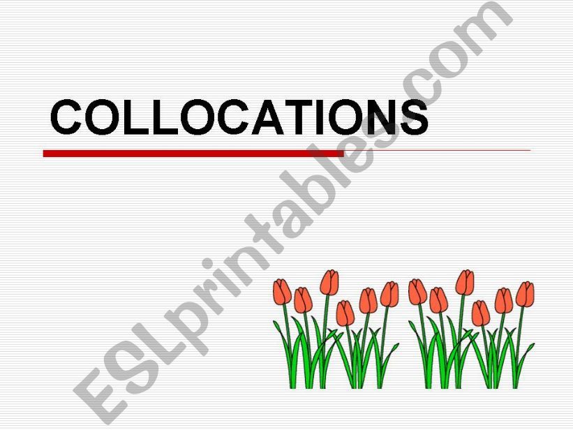 Collocations powerpoint