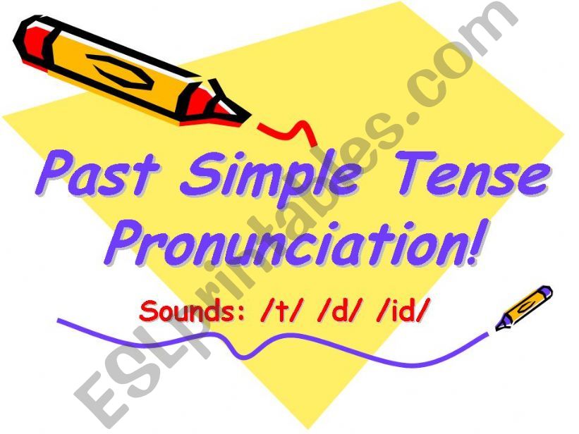 -ED PRONUNCIATION powerpoint