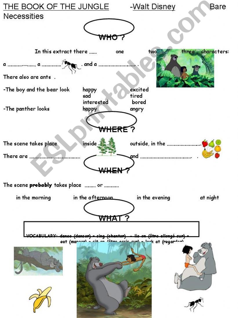 BOOK OF THE JUNGLE powerpoint