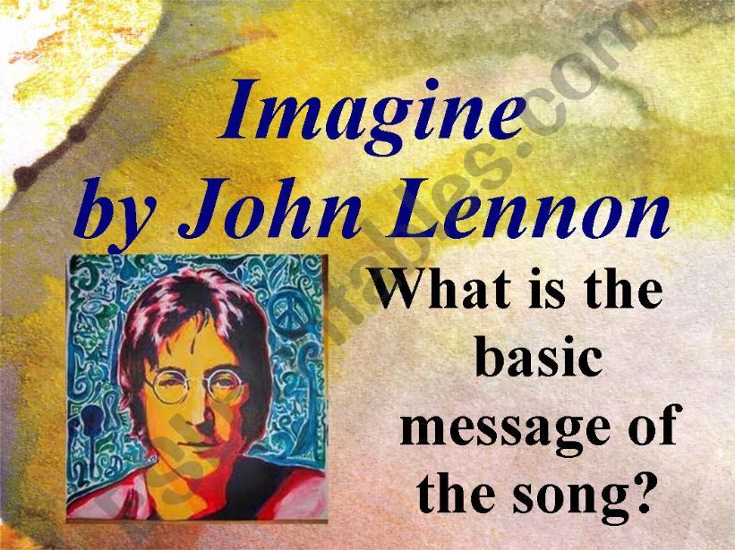 Discussion Questions Imagine By John Lennon Beatles