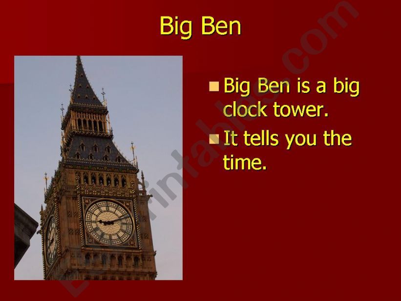 London - part 2 powerpoint