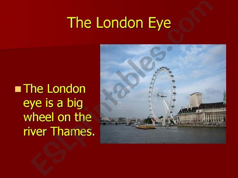 London 3 powerpoint