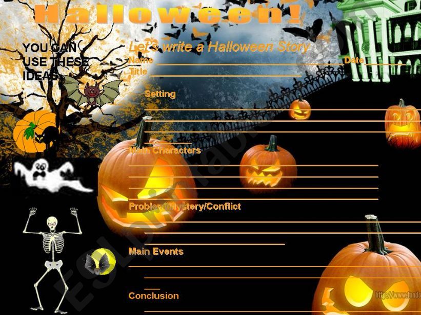 HAPPY HALLOWEEN! powerpoint