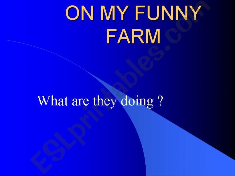 funny farm powerpoint