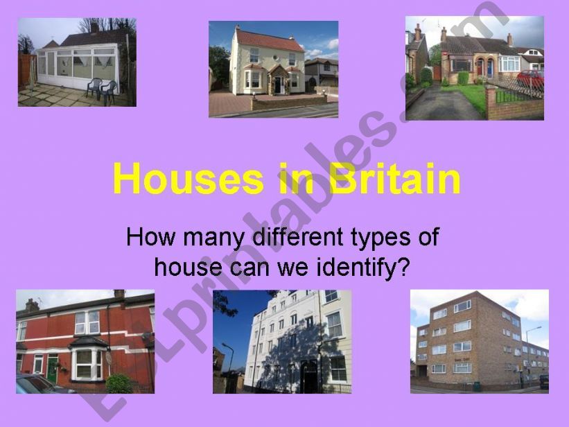 HOUSES IN BRITAIN powerpoint