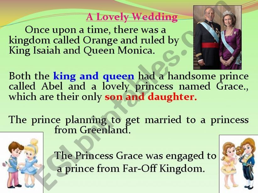 FairyTales-A Lovely Wedding.ppt