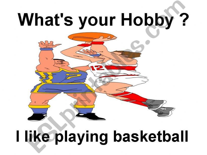 whats your hobby powerpoint