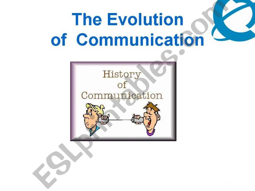 the evolution of communication
