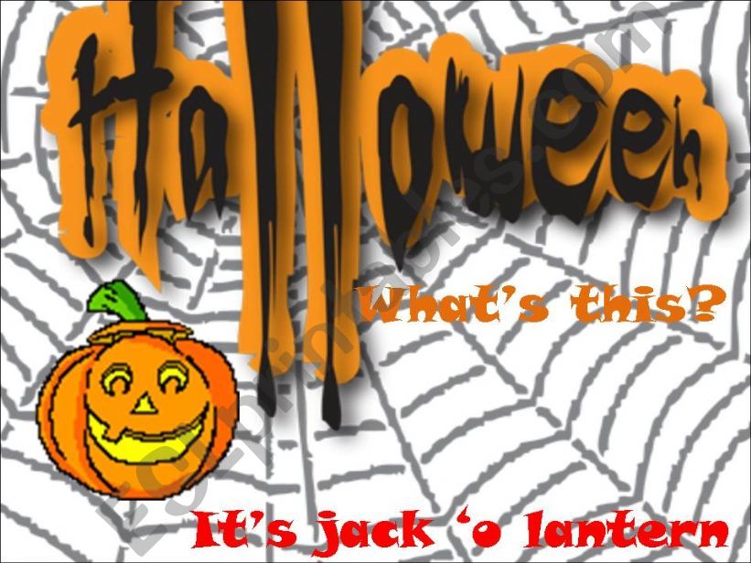 HALLOWEEN powerpoint