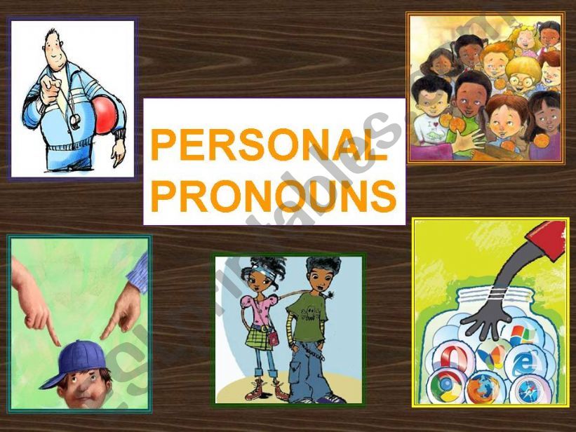 PERSONAL PRONOUNS  powerpoint