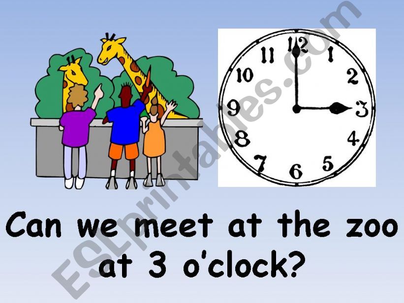 Place and time powerpoint