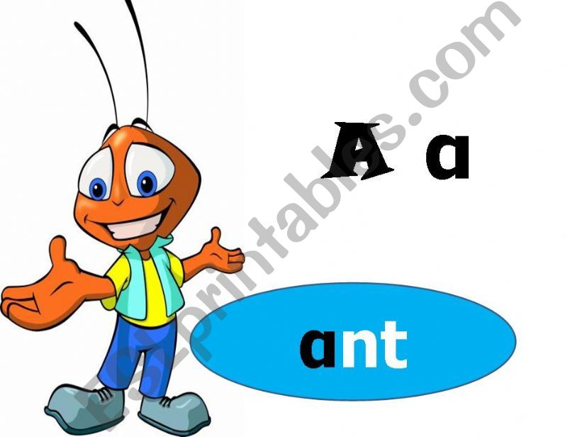 Alphabet a-f powerpoint