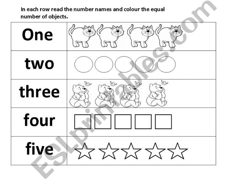 number names powerpoint
