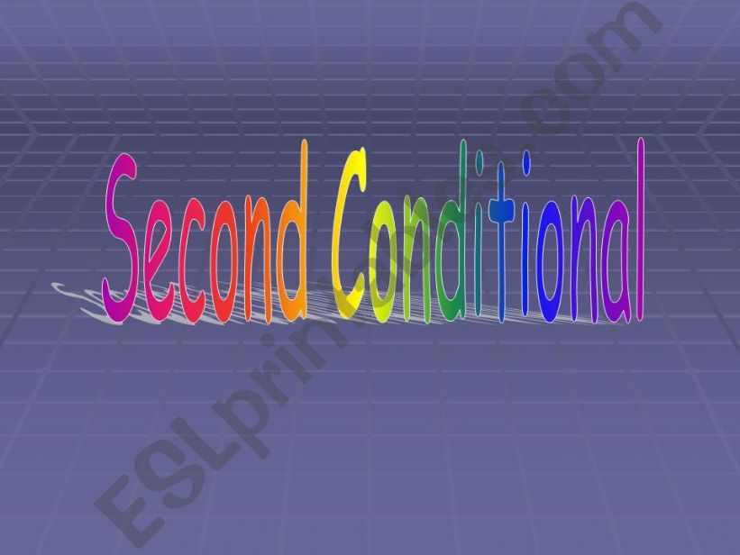 2nd conditional powerpoint