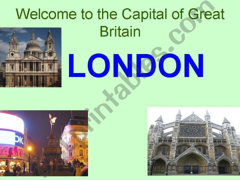 LONDON  Check your knowledges!  PART 1