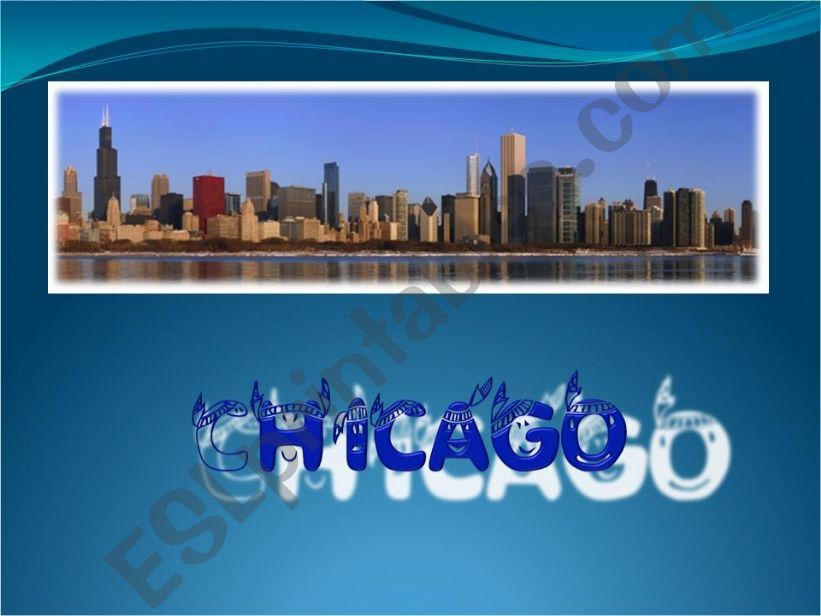 Chicago- part 1 powerpoint