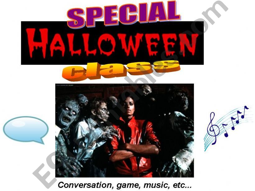 Halloween class powerpoint