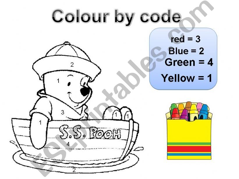 colour by code powerpoint