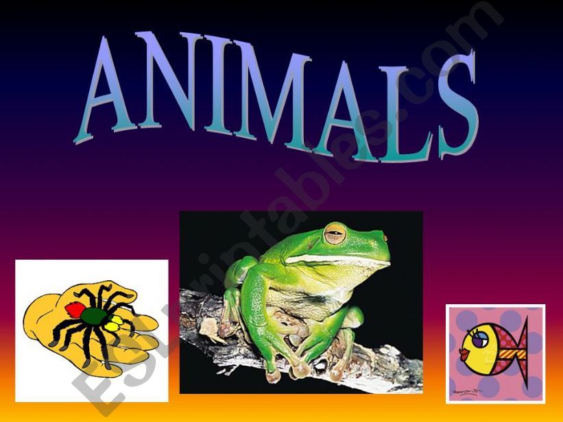 animals powerpoint