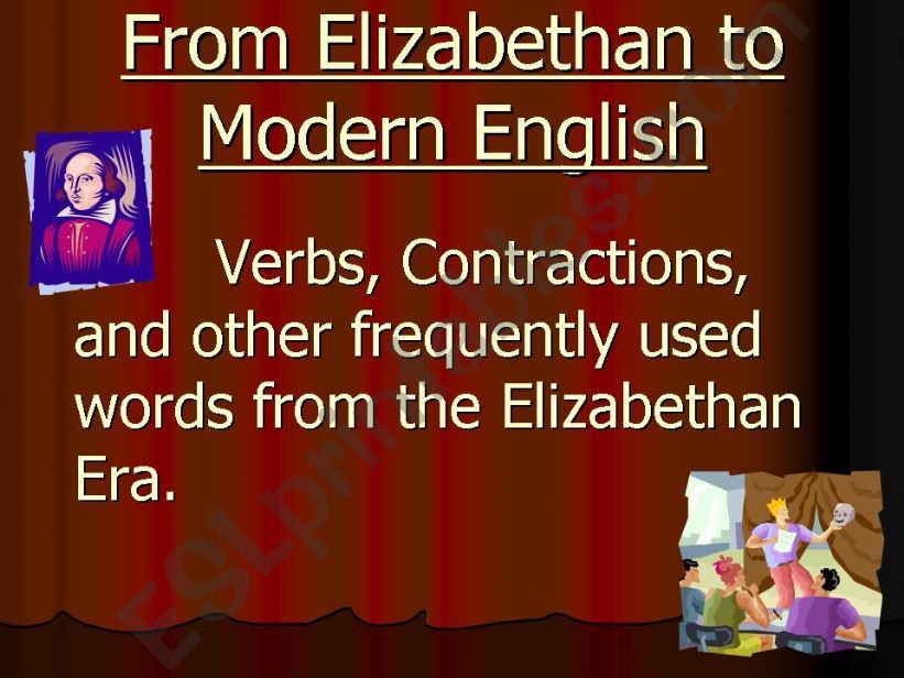Elizabethan Language Guide for Translation
