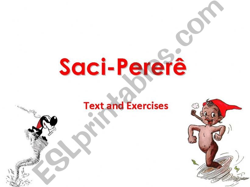  Saci - Brazilian folklore powerpoint