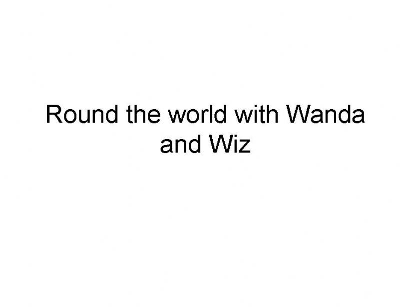Round the world powerpoint