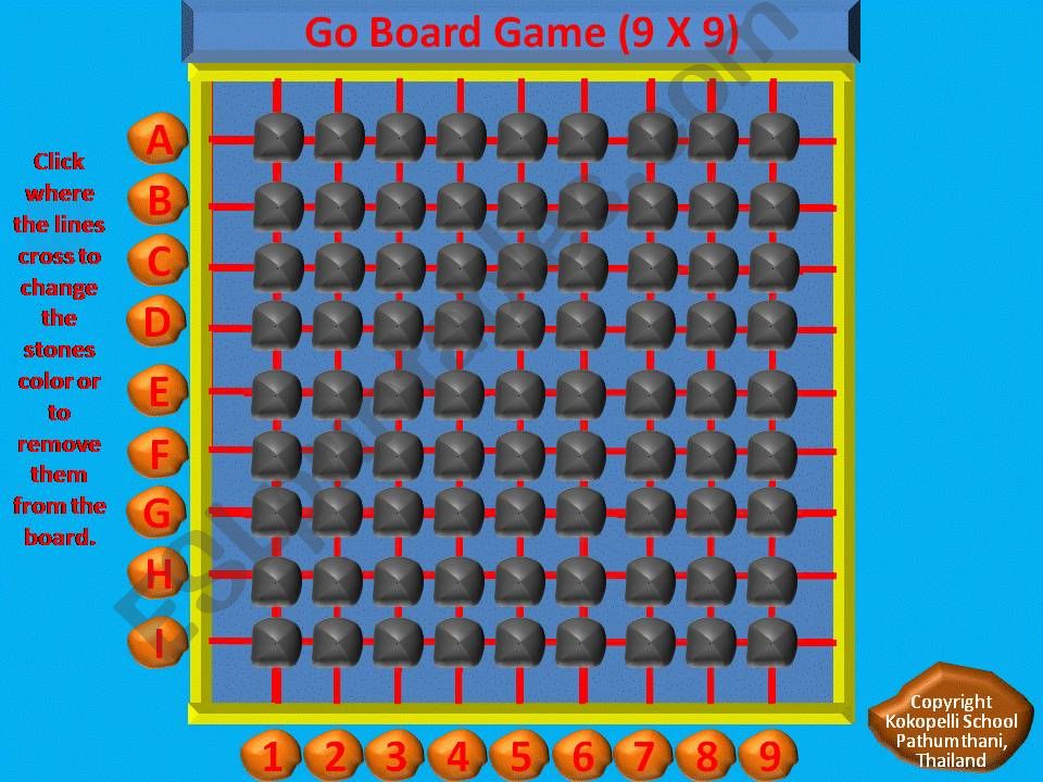 Go Board Game Past Simple Update