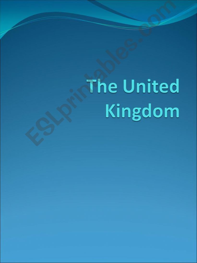 the United Kingdom powerpoint