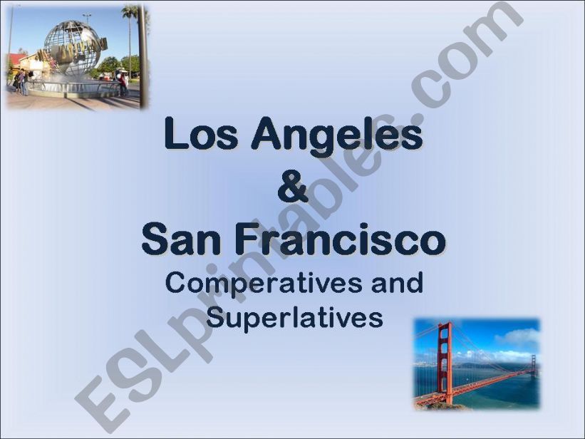 Comparative-Superlative powerpoint